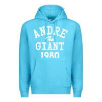 Ocean Blue andre the giant 1980 Premium Hoodie - artisFamous