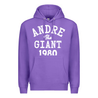 Purple andre the giant 1980 Premium Hoodie - artisFamous