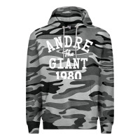 Slate Camo andre the giant 1980 Premium Hoodie - artisFamous