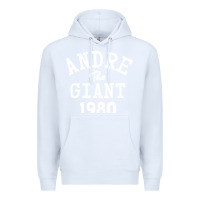 White andre the giant 1980 Premium Hoodie - artisFamous