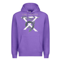Purple Circa Survive Premium Hoodie - artisFamous