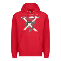 Red Circa Survive Premium Hoodie - artisFamous