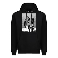 Black black power black fist 1968 olympics Premium Hoodie - artisFamous