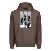 Coffee black power black fist 1968 olympics Premium Hoodie - artisFamous