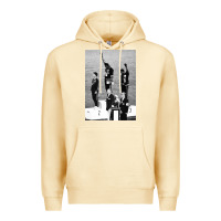 Pina Colada black power black fist 1968 olympics Premium Hoodie - artisFamous