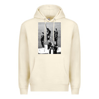 Sandshell black power black fist 1968 olympics Premium Hoodie - artisFamous