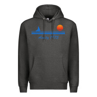 Charcoal Heather amity island 1975 Premium Hoodie - artisFamous