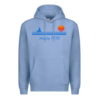 Colony Blue amity island 1975 Premium Hoodie - artisFamous