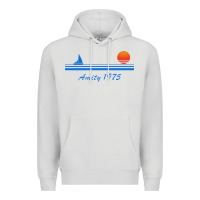Dove Grey amity island 1975 Premium Hoodie - artisFamous