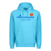 Ocean Blue amity island 1975 Premium Hoodie - artisFamous