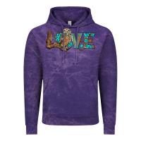 Cloud Purple owl love Vintage Hoodie - BarkalooDesign