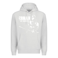 Dove Grey conan the barbarian vintage Premium Hoodie - artisFamous