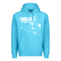 Ocean Blue conan the barbarian vintage Premium Hoodie - artisFamous