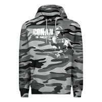 Slate Camo conan the barbarian vintage Premium Hoodie - artisFamous