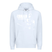 White conan the barbarian vintage Premium Hoodie - artisFamous