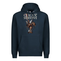 Navy Circa Survive Premium Hoodie - artisFamous