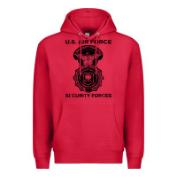 Cardinal air force security forces Premium Hoodie - artisFamous