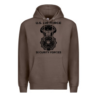 Coffee air force security forces Premium Hoodie - artisFamous