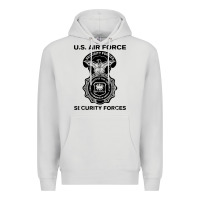 Dove Grey air force security forces Premium Hoodie - artisFamous