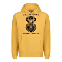 Mustard air force security forces Premium Hoodie - artisFamous