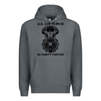 Rock air force security forces Premium Hoodie - artisFamous