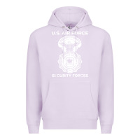 Lilac air force security forces Premium Hoodie - artisFamous