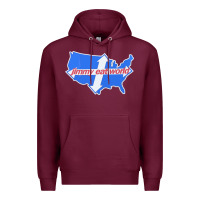 Burgundy Jimmy Eat World Premium Hoodie - artisFamous