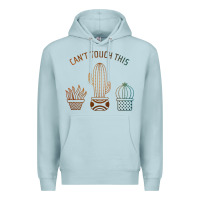Blue Mist cool cactus Premium Hoodie - artisFamous