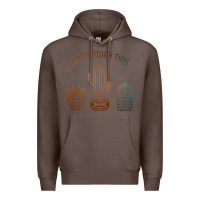 Coffee cool cactus Premium Hoodie - artisFamous