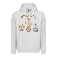 Dove Grey cool cactus Premium Hoodie - artisFamous