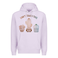 Lilac cool cactus Premium Hoodie - artisFamous