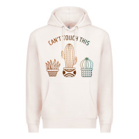 Pale Pink cool cactus Premium Hoodie - artisFamous