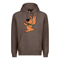Coffee scrappy doo fists Premium Hoodie - artisFamous