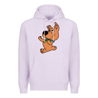 Lilac scrappy doo fists Premium Hoodie - artisFamous