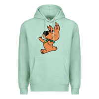 Seafoam scrappy doo fists Premium Hoodie - artisFamous