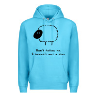 Ocean Blue herd what herd Premium Hoodie - artisFamous