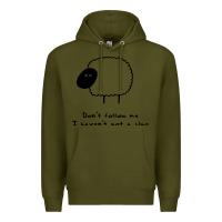 Army Green herd what herd Premium Hoodie - artisFamous