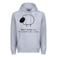 Heather Grey herd what herd Premium Hoodie - artisFamous