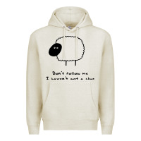 Oatmeal Heather herd what herd Premium Hoodie - artisFamous