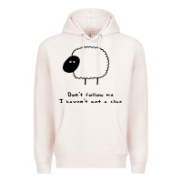 Pale Pink herd what herd Premium Hoodie - artisFamous