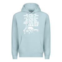 Blue Mist fast and furious Premium Hoodie - artisFamous