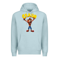 Blue Mist crash bandicoot Premium Hoodie - artisFamous