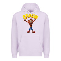 Lilac crash bandicoot Premium Hoodie - artisFamous