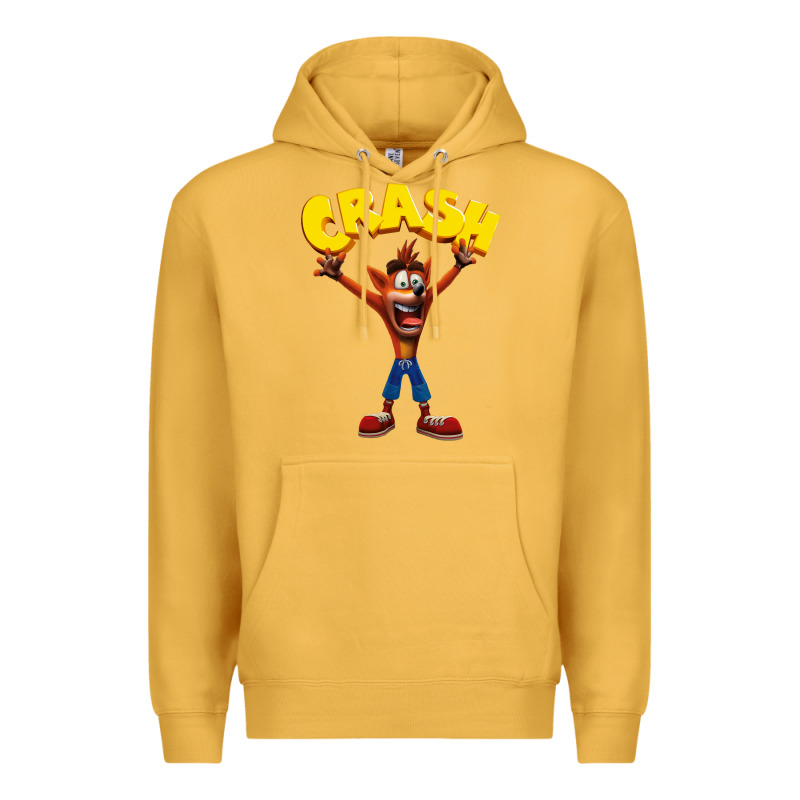 Crash Bandicoot Premium Hoodie by artisFamous | Teevron