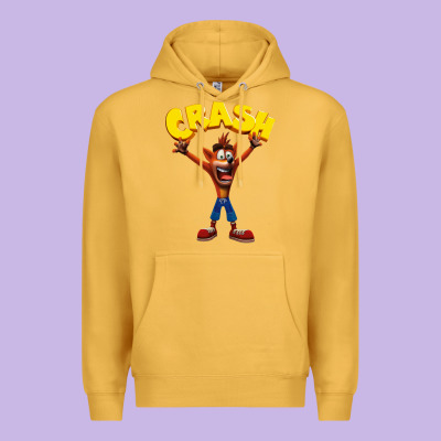 Crash Bandicoot Premium Hoodie Designed By Artisfamous