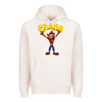 Pale Pink crash bandicoot Premium Hoodie - artisFamous