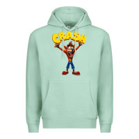 Seafoam crash bandicoot Premium Hoodie - artisFamous