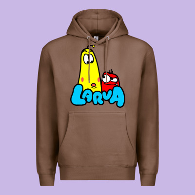 Larva Cartoon Premium Hoodie Designed By Artisfamous