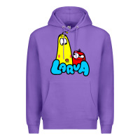 Purple larva cartoon Premium Hoodie - artisFamous