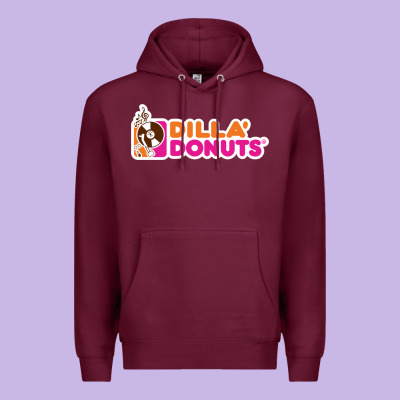 Dilla' Donuts Premium Hoodie Designed By Artisfamous